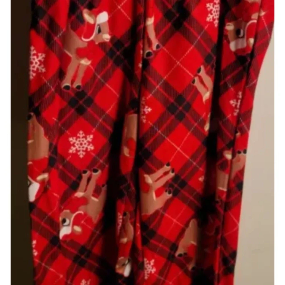 Rudolph The Red Nosed Reindeer 2pc Pajamas PJS Small 6/6x Licensed Christmas New